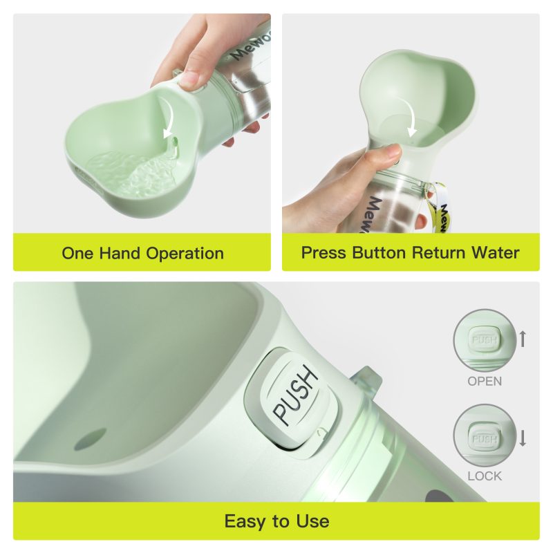 Mewoofun Pet Dog Water Bottle Feeder - Image 7