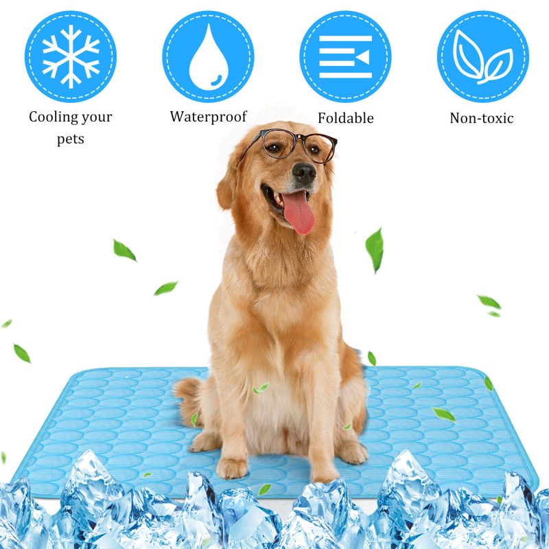 Pet Cooling Mat Cool Pad Cushion Dog - Image 2