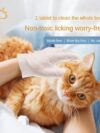 PET Cleaning Deodorizing Bathing Wipes ForDogs And Cats, Nourish Fur Coconut OilGrooming Wipes For Dogs, Pet Cleaning GlovesWipes For Daily Care And Traveling.Hypoallergenic - Image 3
